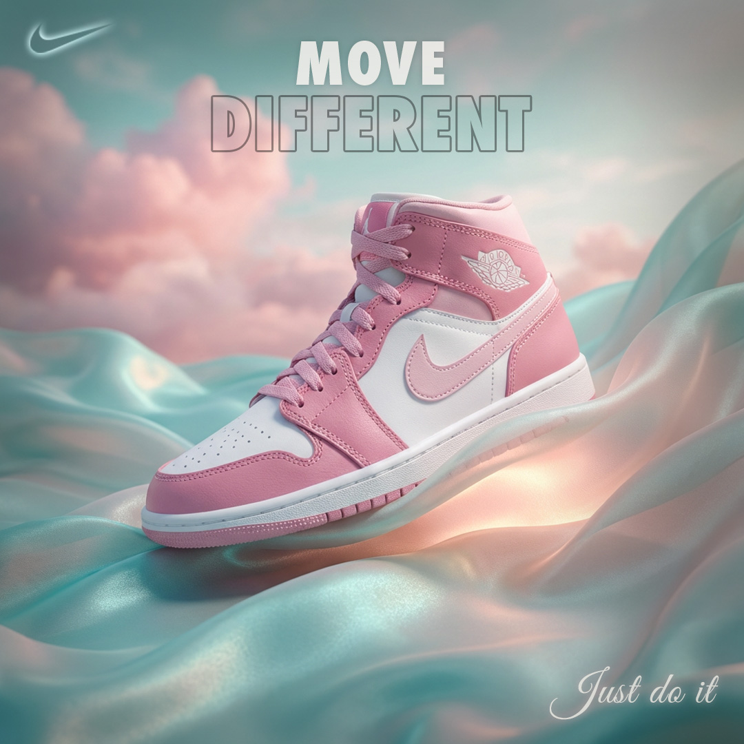 Nike — Move Different — פוסט מיתוג | פוסטים בעיצוב AVEXA STUDIO