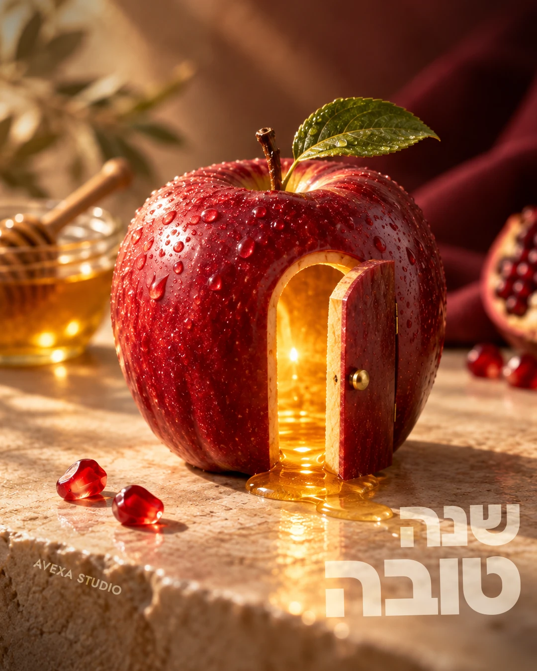 שנה טובה — ברכה לראש השנה — ברכה לחג | פוסטים בעיצוב AVEXA STUDIO