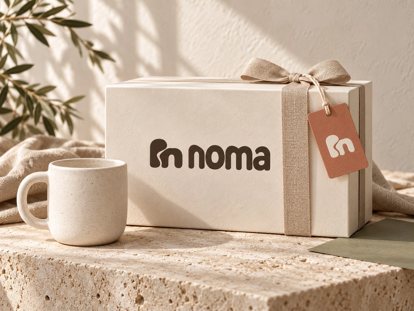 NOMA | נומה — לוגו ושפה ויזואלית | מיתוג בעיצוב AVEXA STUDIO